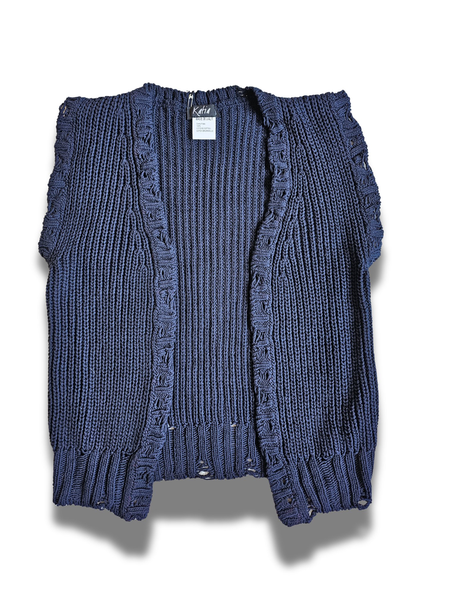 Sleeveless cotton vest