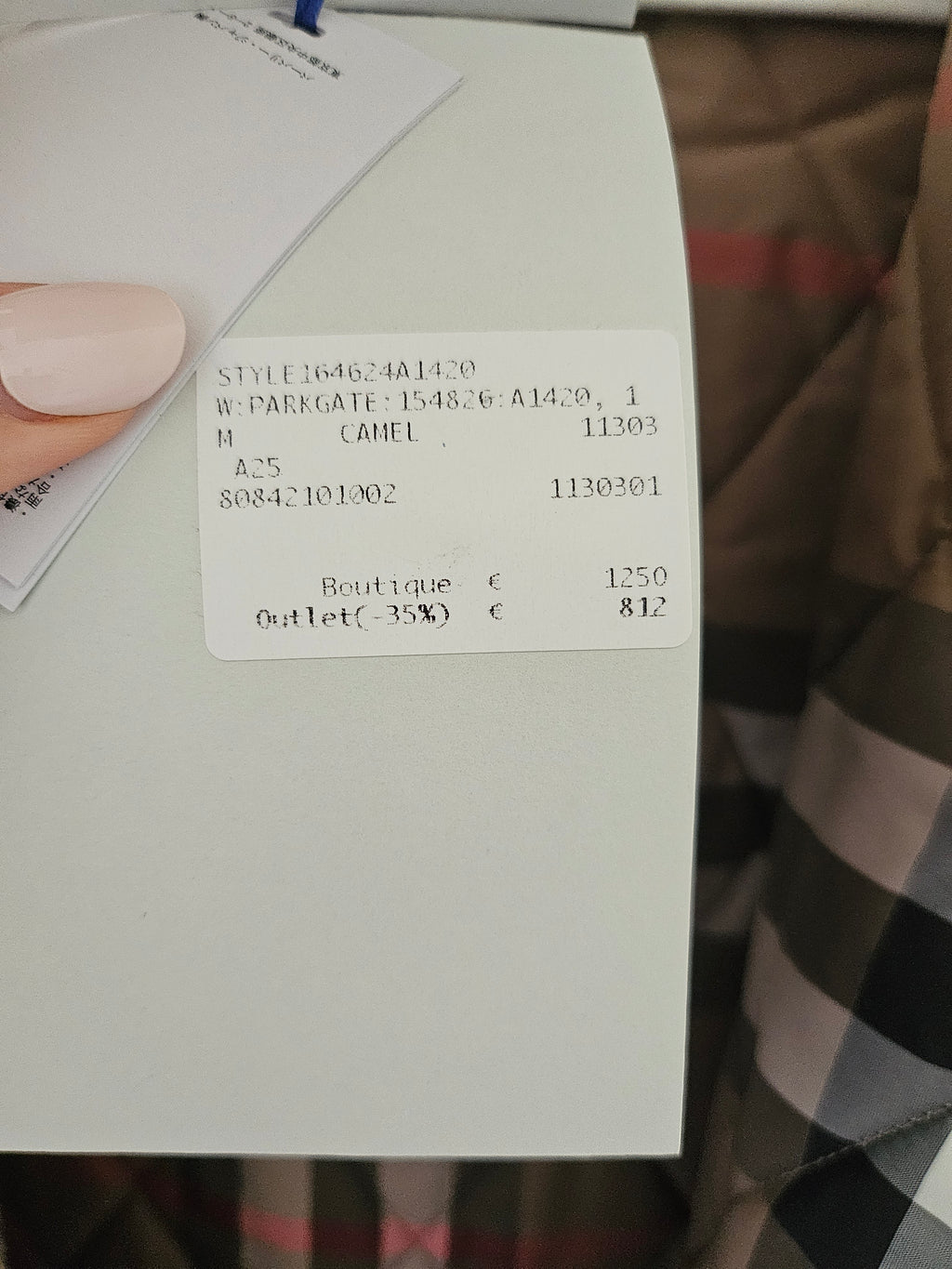 Burberry Jacket for ladies