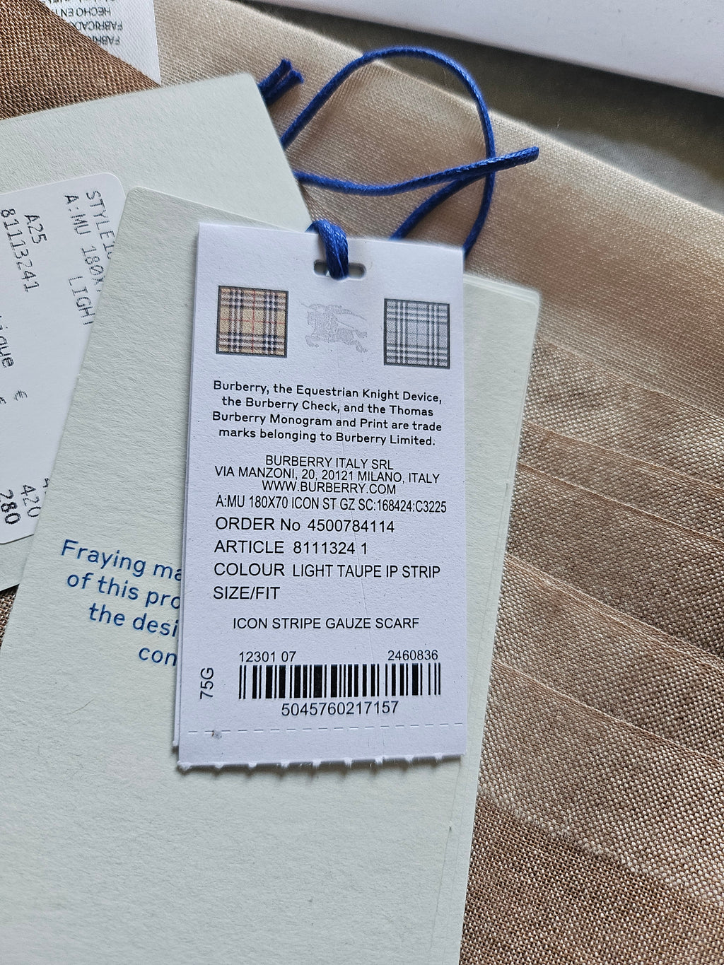 Burberry Scarf