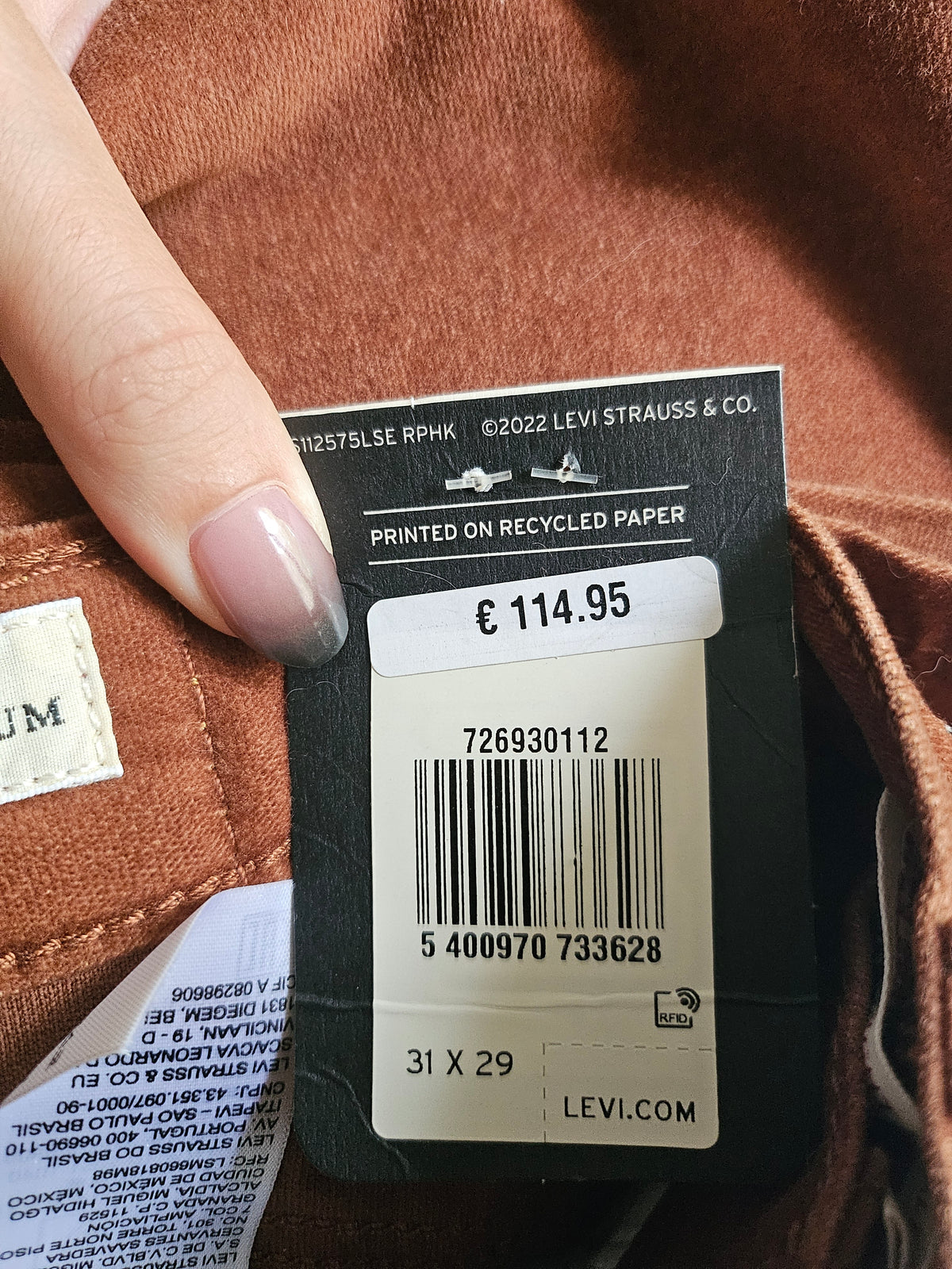 Levis pants