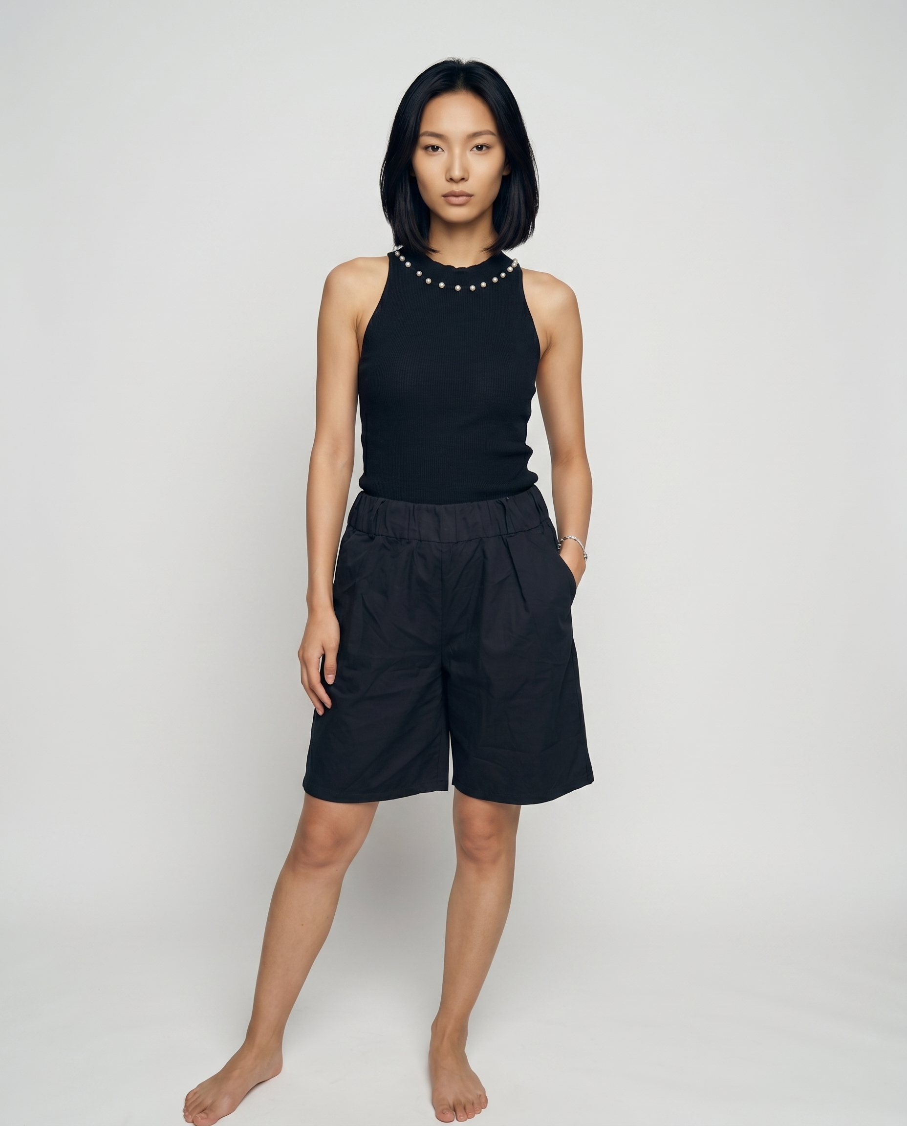 Cotton Bermuda Shorts