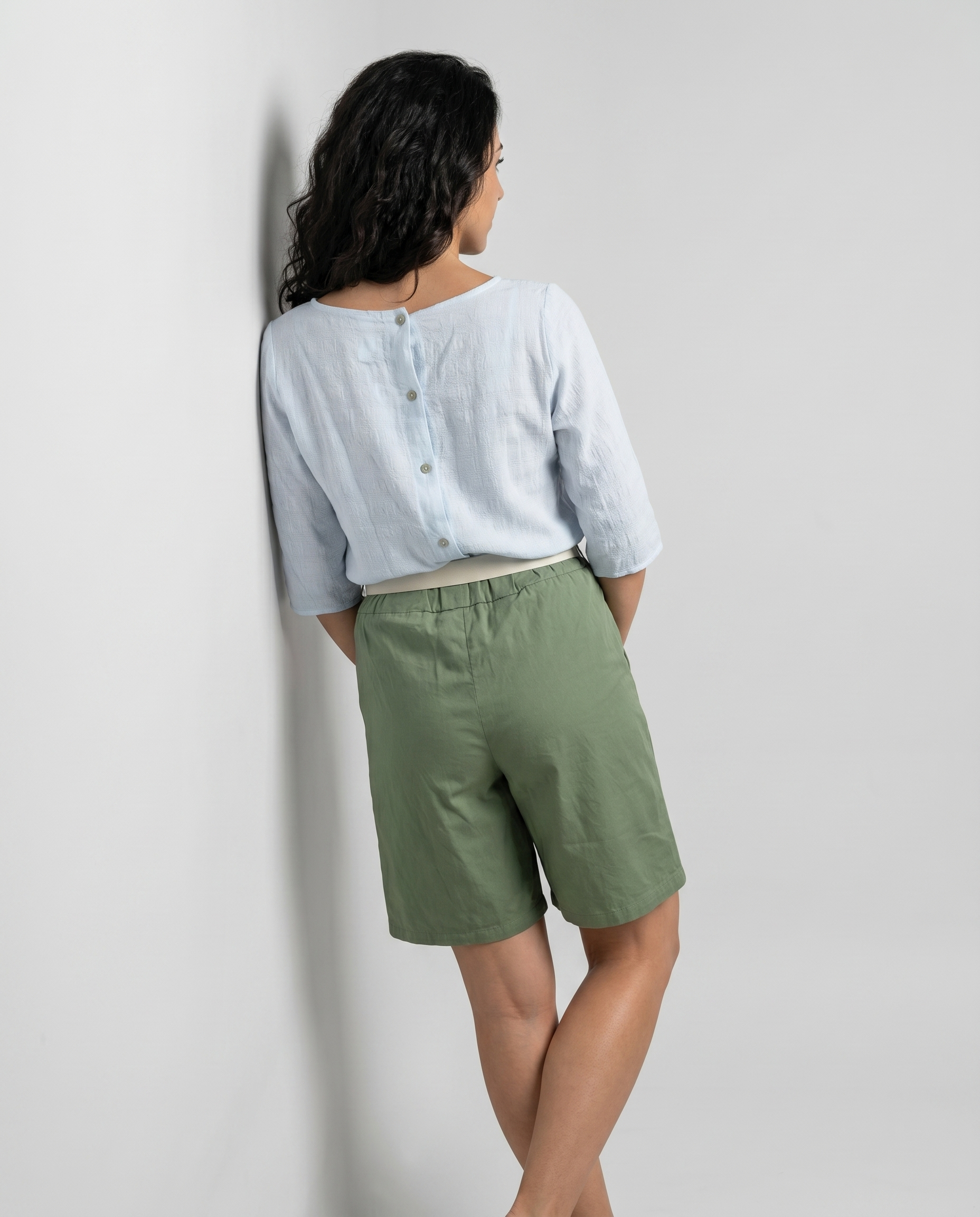 Cotton Bermuda Shorts