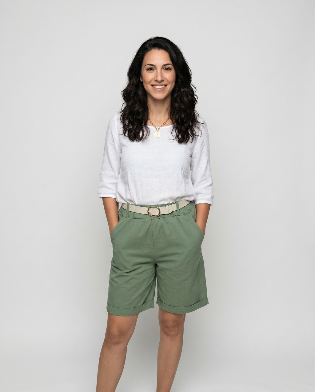 Lightweight 100% cotton blouse for women