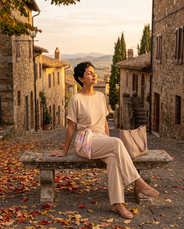 Viscose matching set - pants