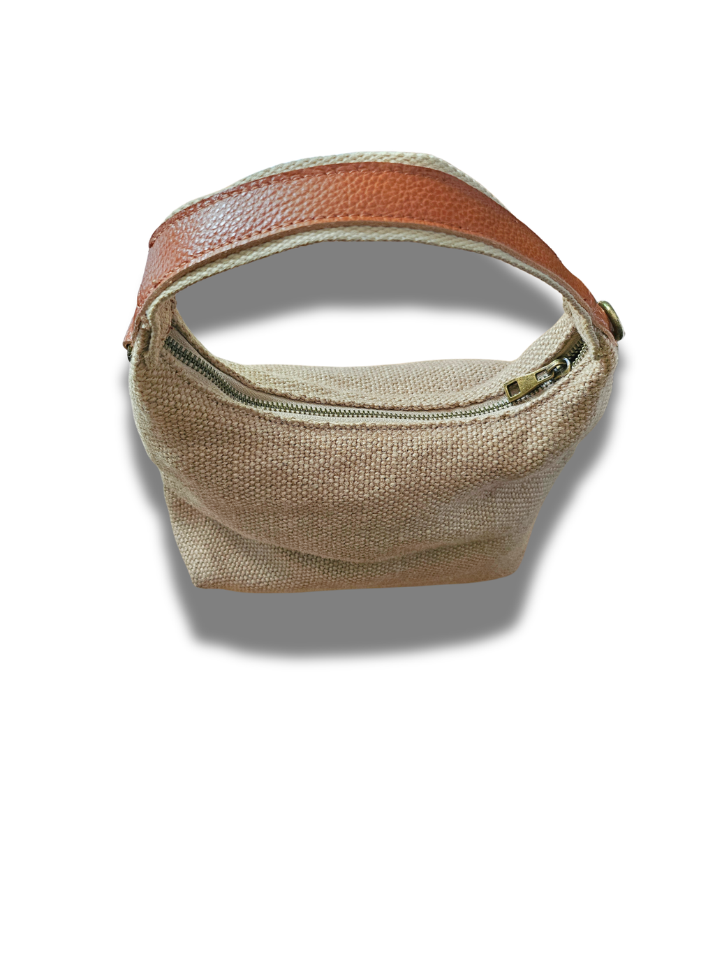 Natural Jute Summer Handbag • Structured Minimalist Design