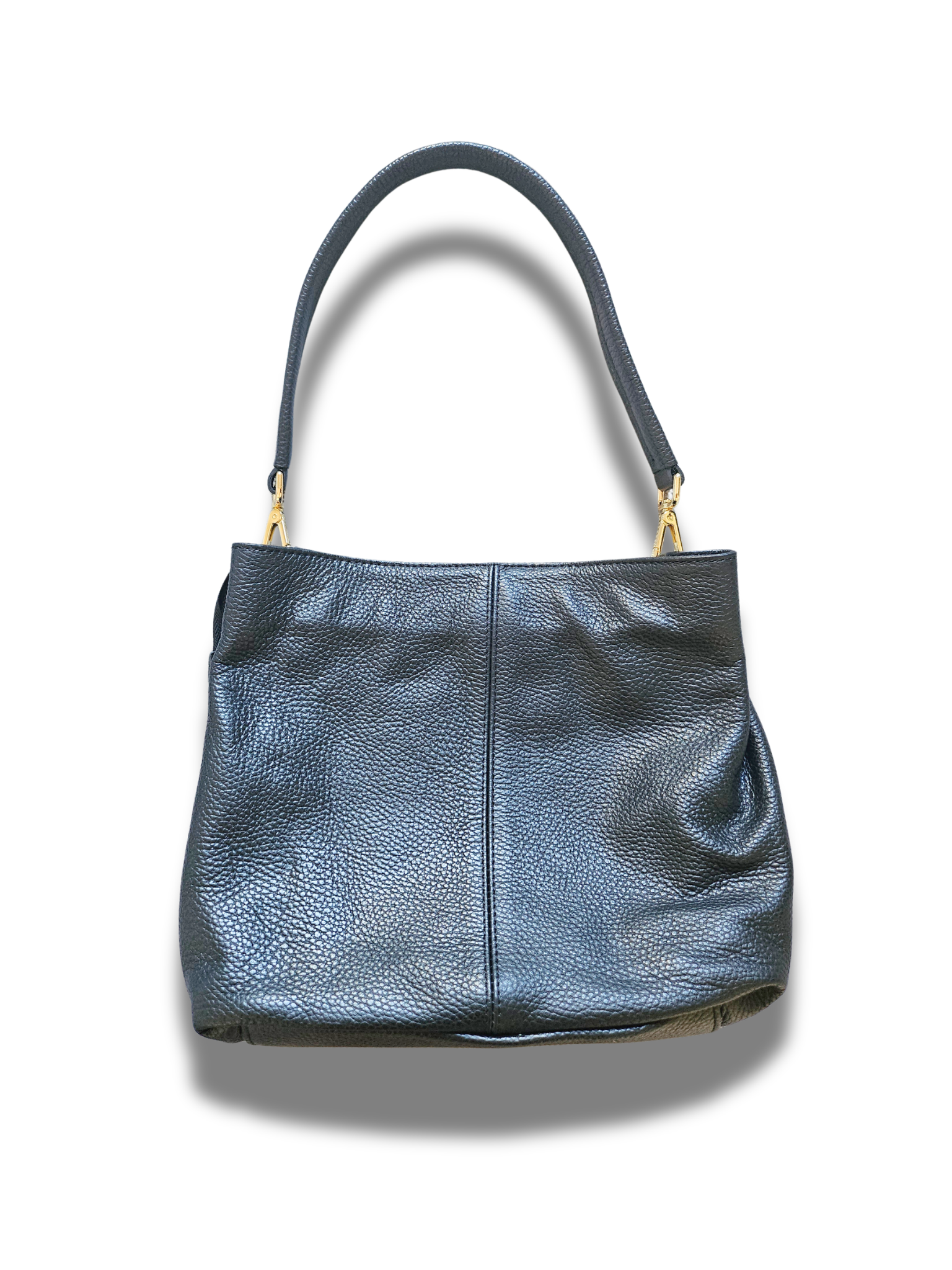 leder handtasche schwarz