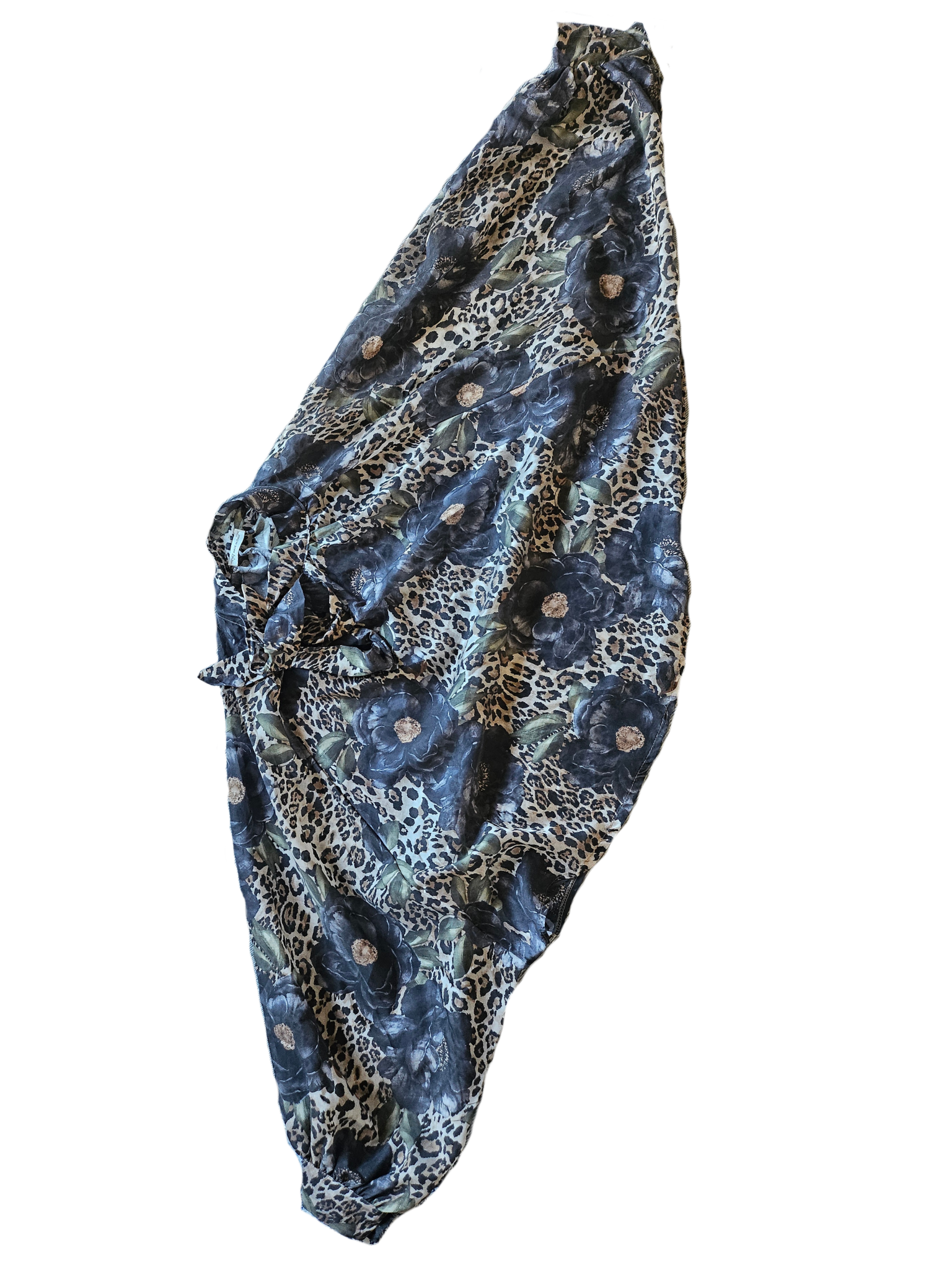 bluse flügelärmel mit Blumenmuster