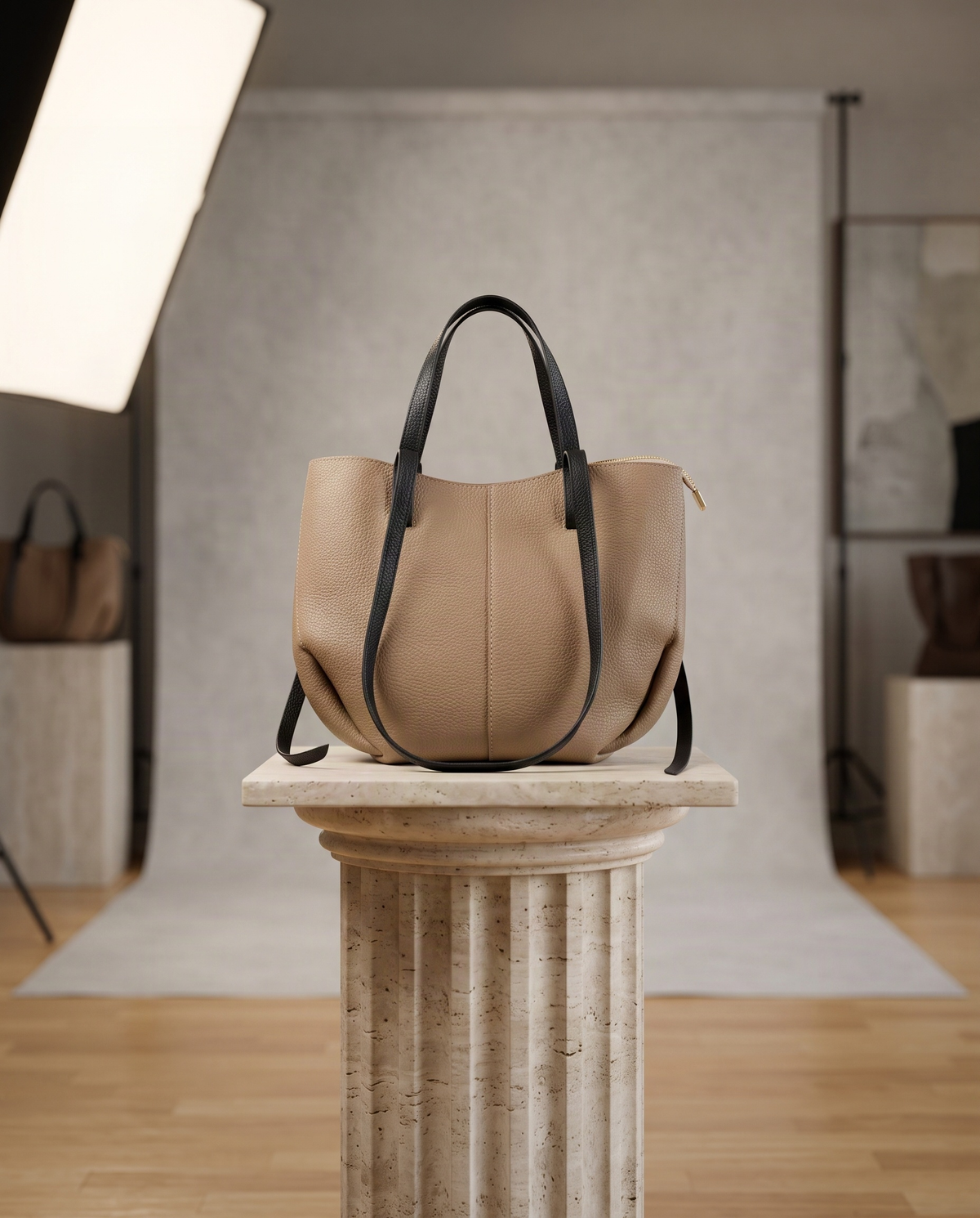 handtasche braun leder