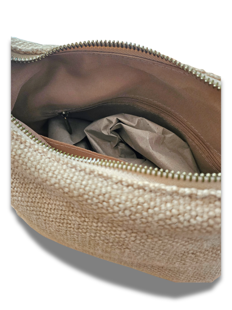 Natural Jute Summer Handbag • Structured Minimalist Design