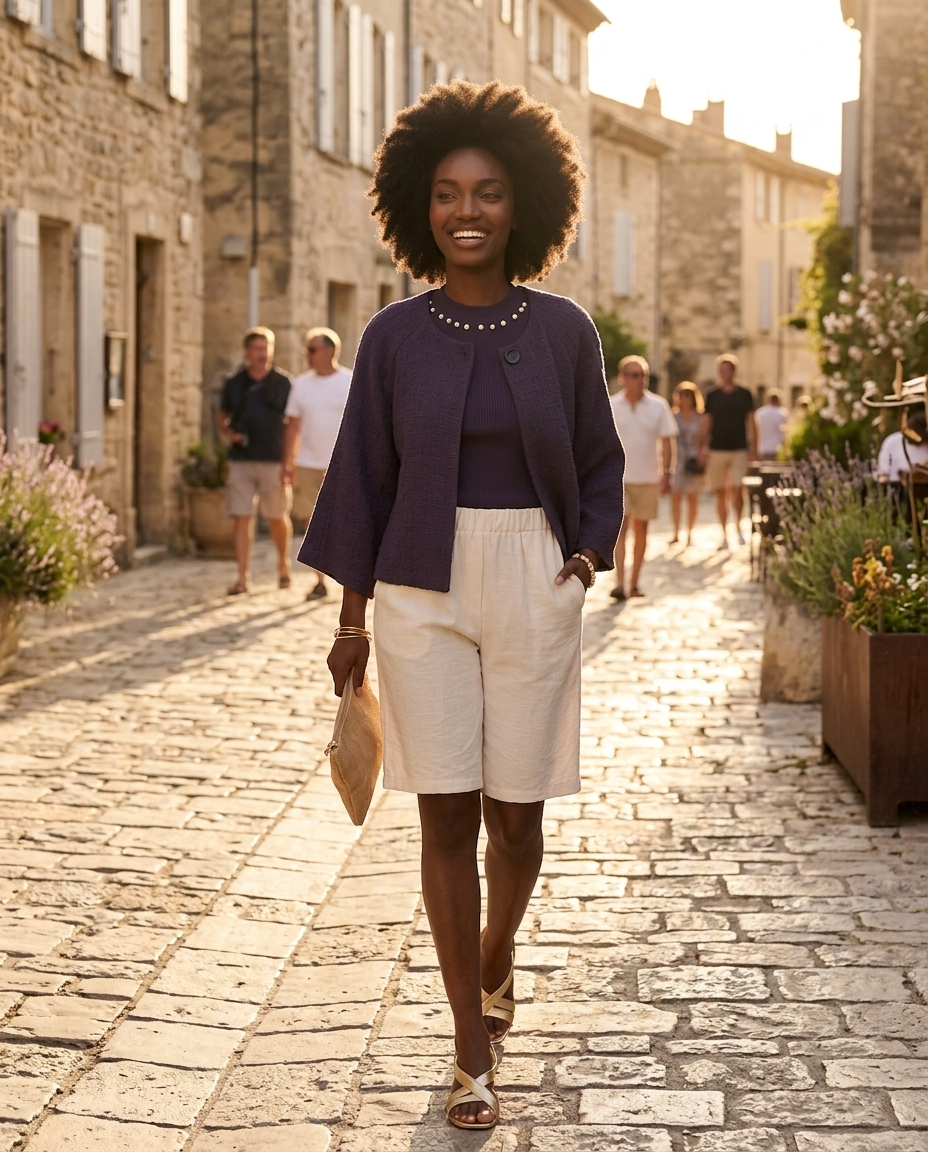 Cotton Bermuda Shorts