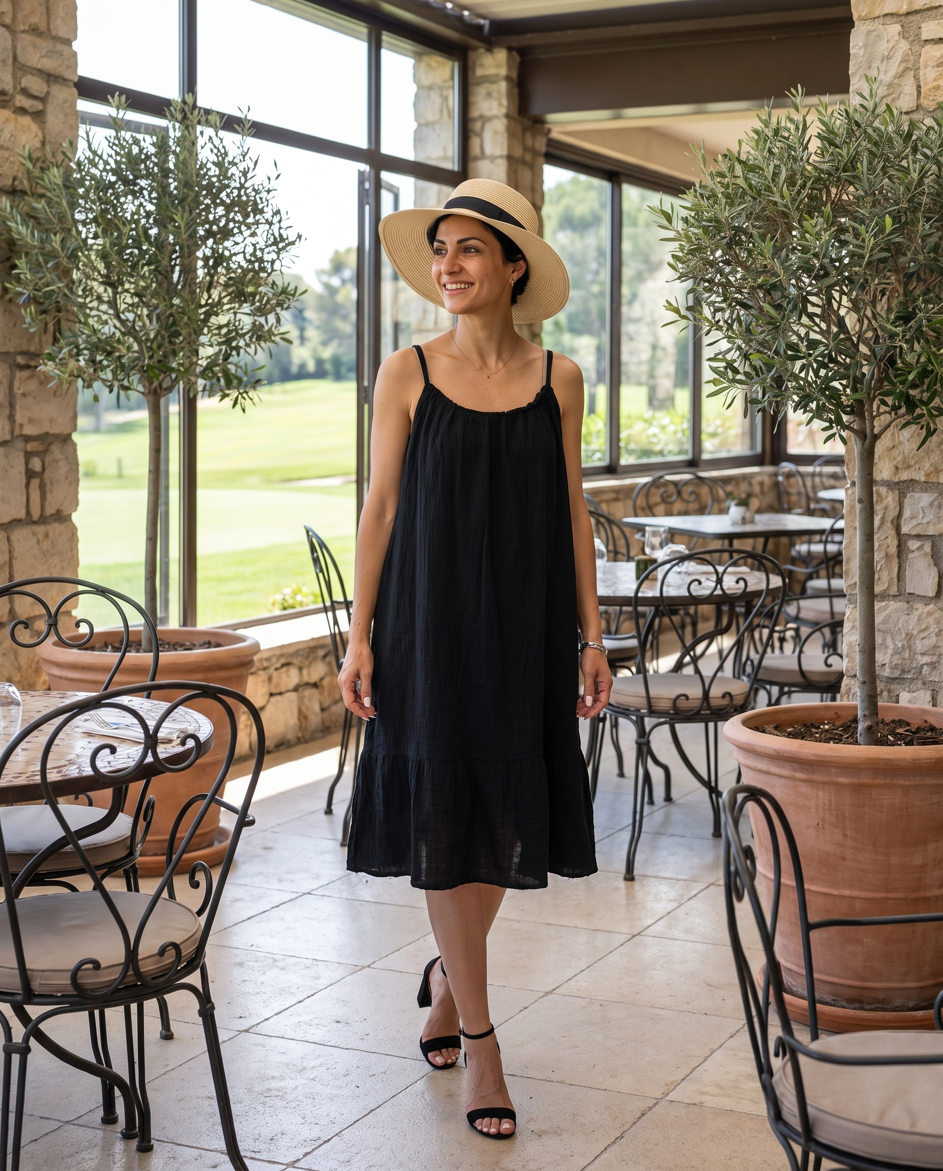 Medium muslin cotton dress Your Passion Fashion