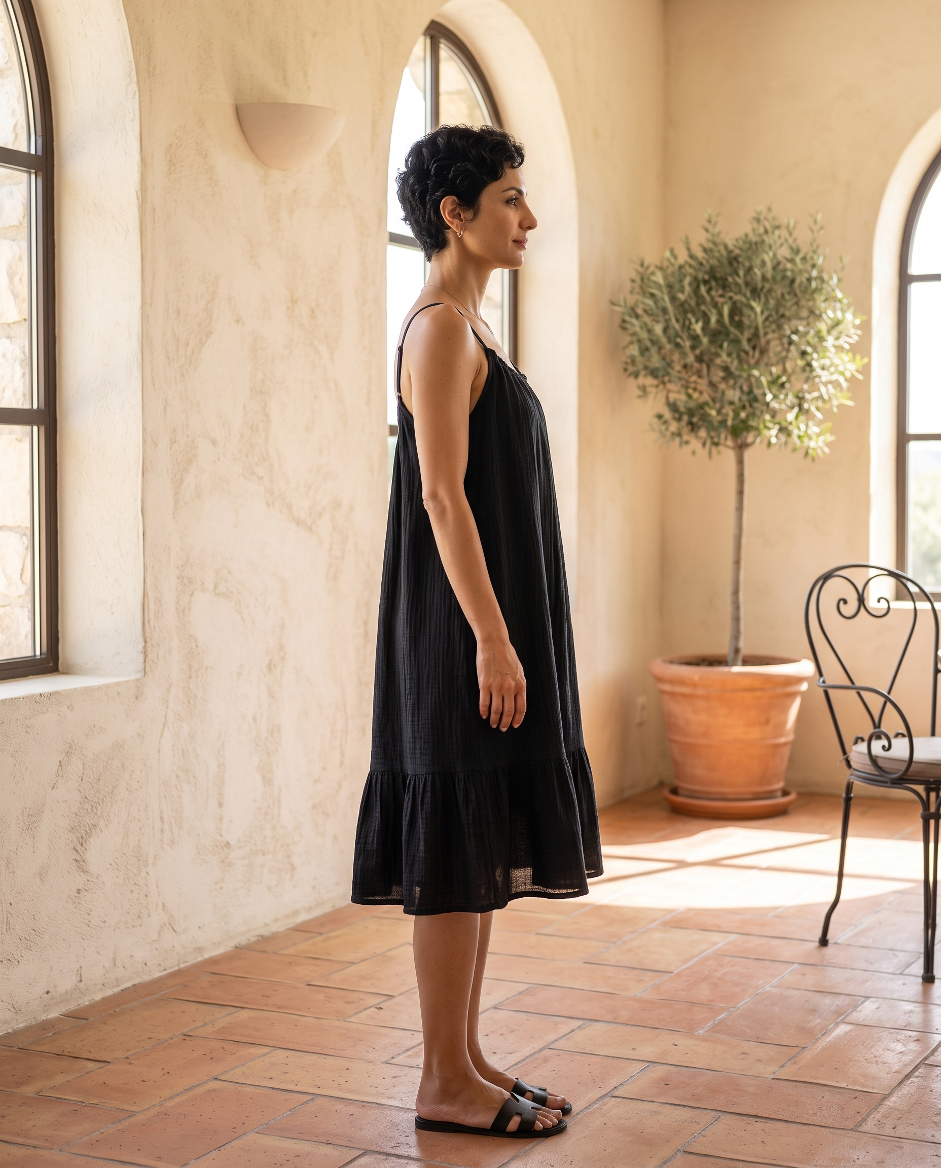 Medium muslin cotton dress Your Passion Fashion