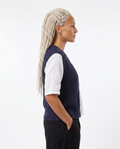 Sleeveless cotton vest