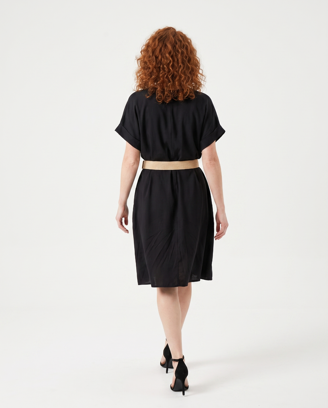 Leinen und Viskose Sommerkleid