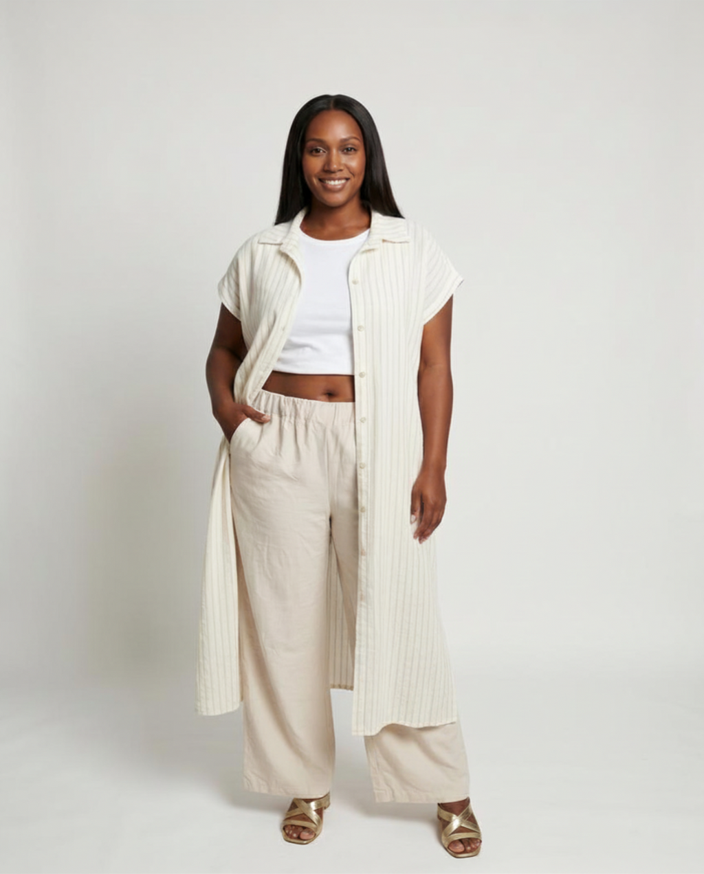 Viscose‑Linen Women’s Dress – Lightweight, Fluid & Naturally Elegant