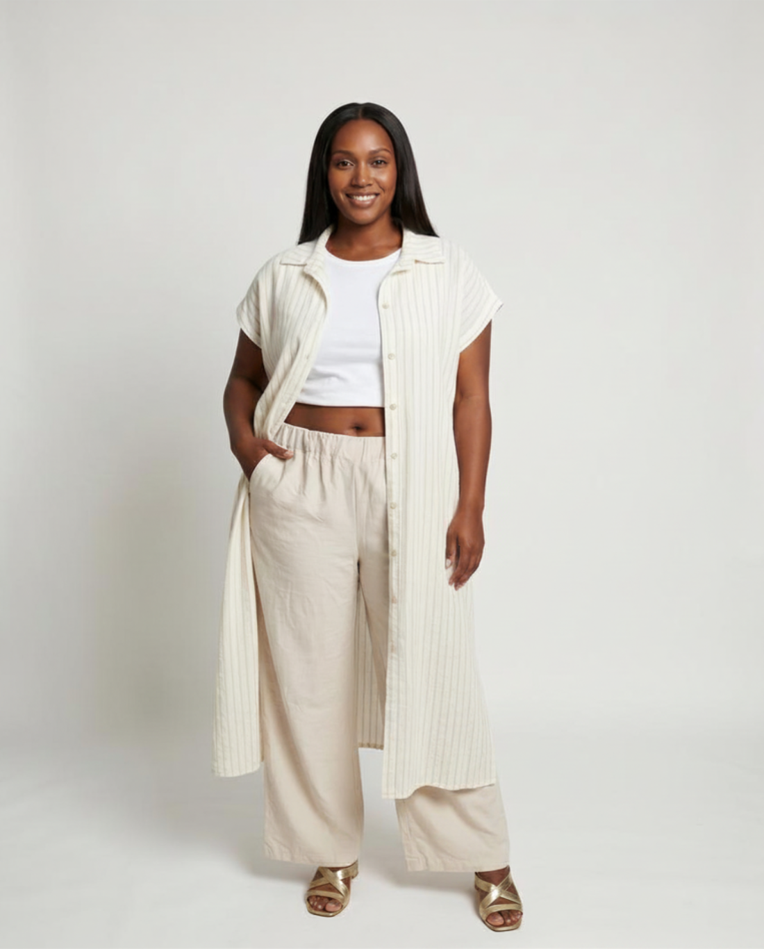 Viscose‑Linen Women’s Dress – Lightweight, Fluid & Naturally Elegant